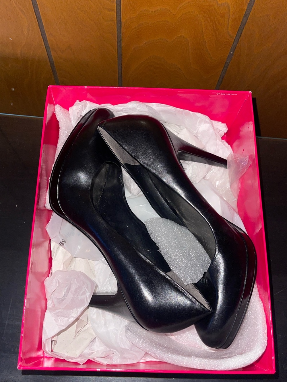 Classic Black High Heel Pumps - Women's Elegant Platform Stilettos
